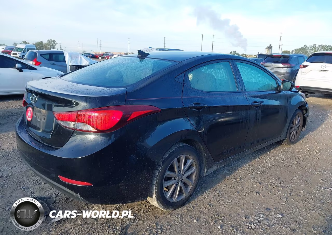 2014 Hyundai Elantra Se VIN:5NPDH4AE1EH488459 - 4
