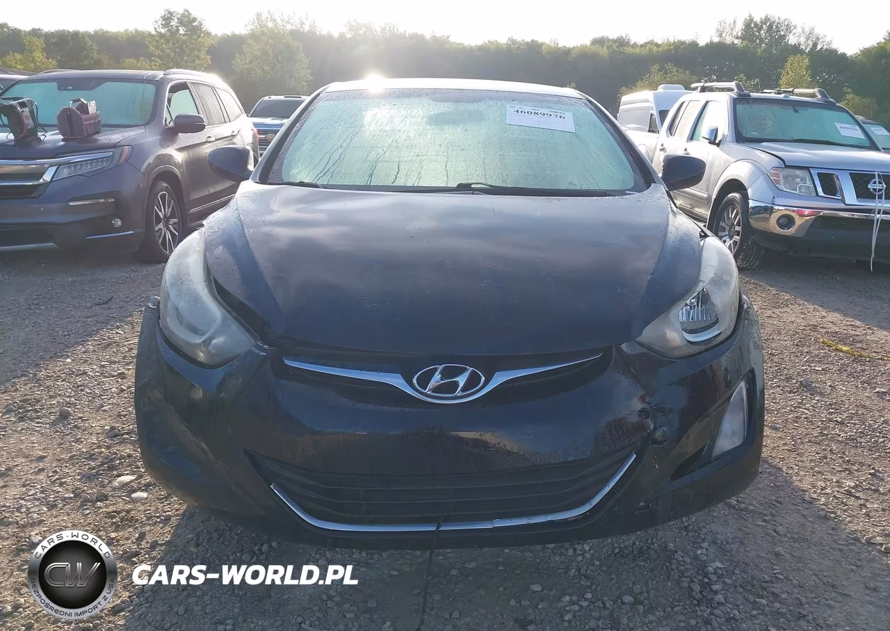 2014 Hyundai Elantra Se VIN:5NPDH4AE1EH488459 - 6