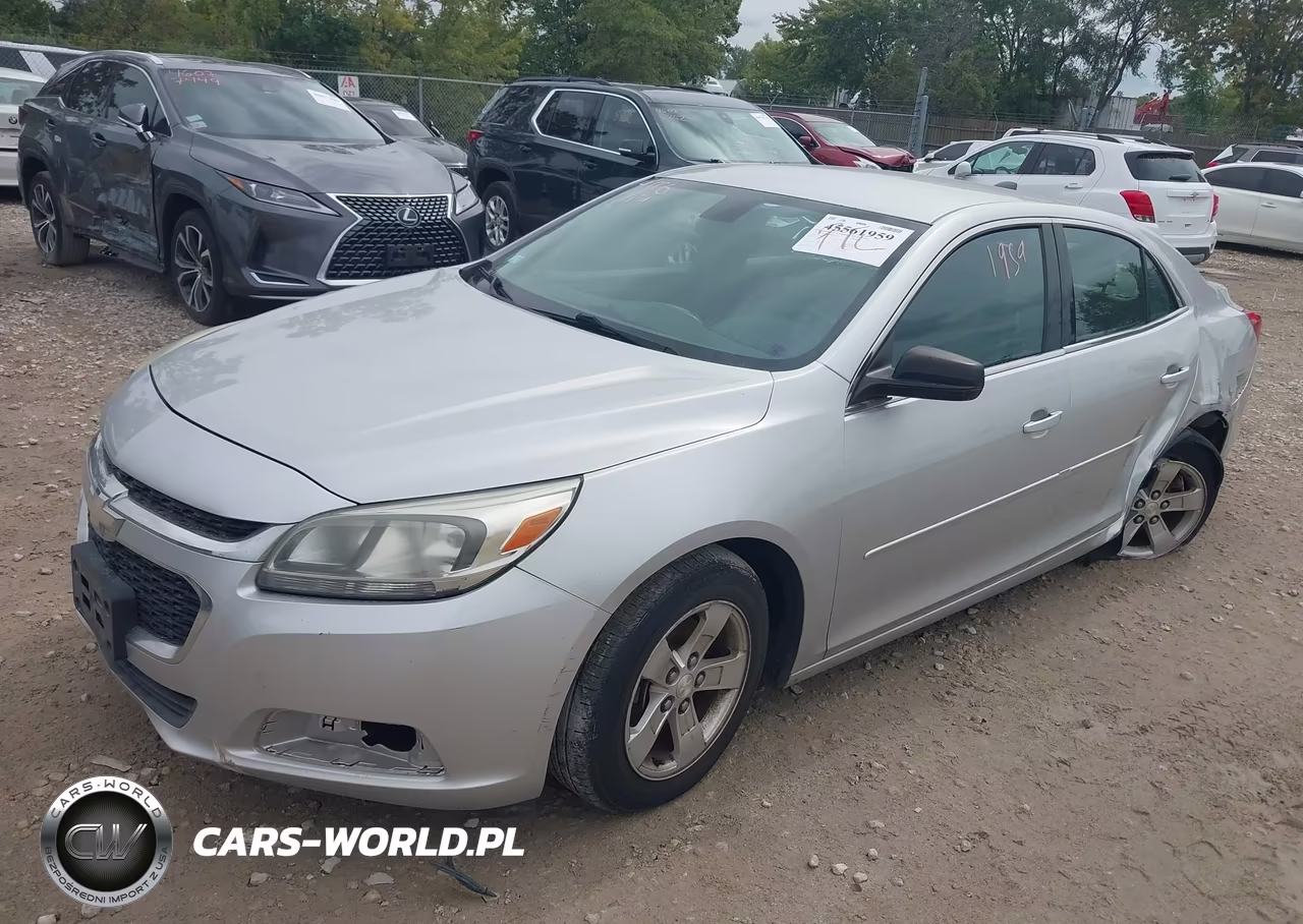 2015 Chevrolet Malibu Ls VIN:1G11B5SL2FF134316 - 2