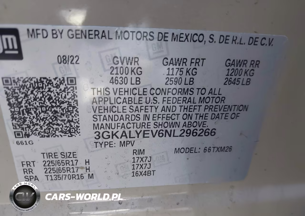 2022 GMC Terrain Awd At4 VIN:3GKALYEV6NL296266 - 9