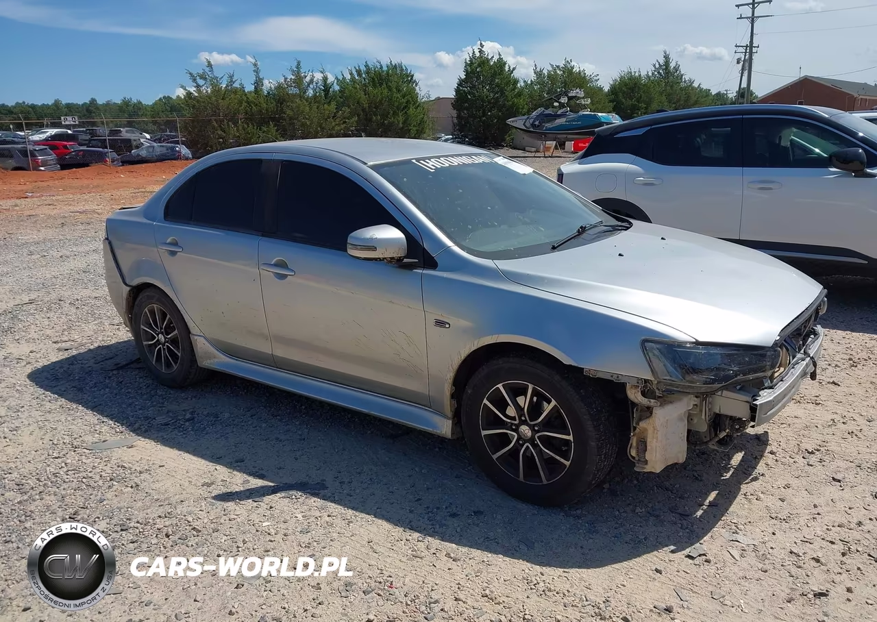 2017 Mitsubishi Lancer Es VIN:JA32U2FU6HU013583 - 1