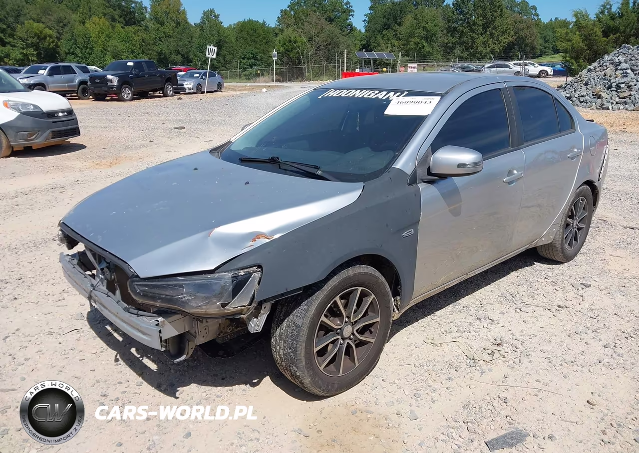 2017 Mitsubishi Lancer Es VIN:JA32U2FU6HU013583 - 2