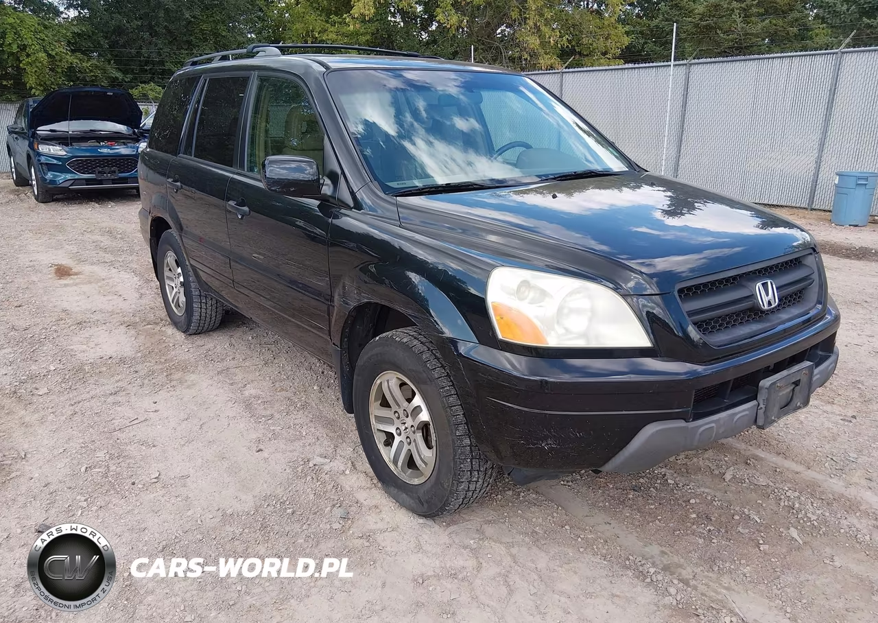2004 Honda Pilot Ex-L VIN:2HKYF186X4H513961 - 1