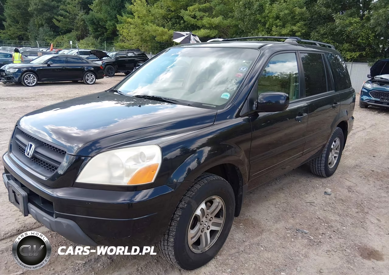2004 Honda Pilot Ex-L VIN:2HKYF186X4H513961 - 2