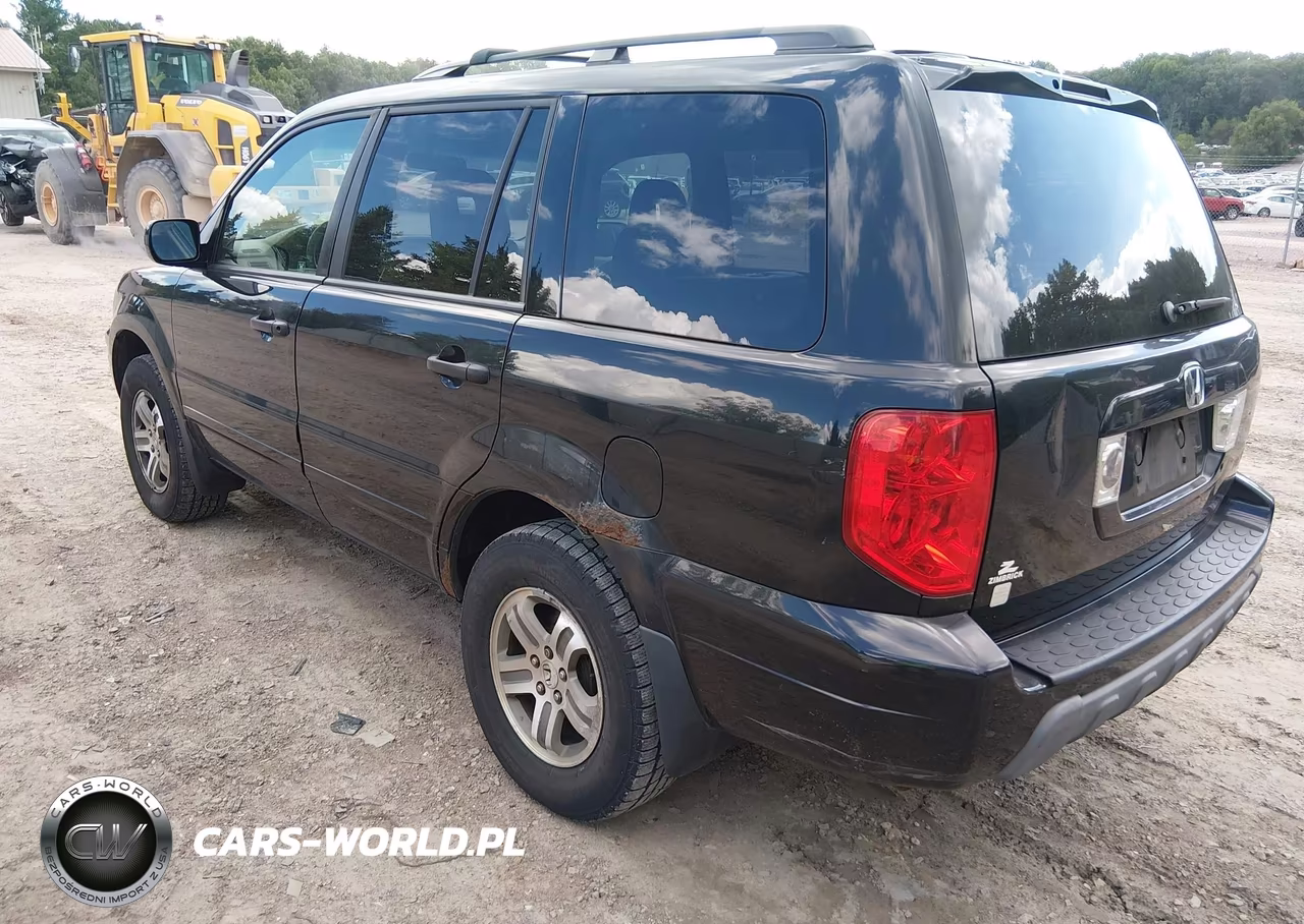 2004 Honda Pilot Ex-L VIN:2HKYF186X4H513961 - 3