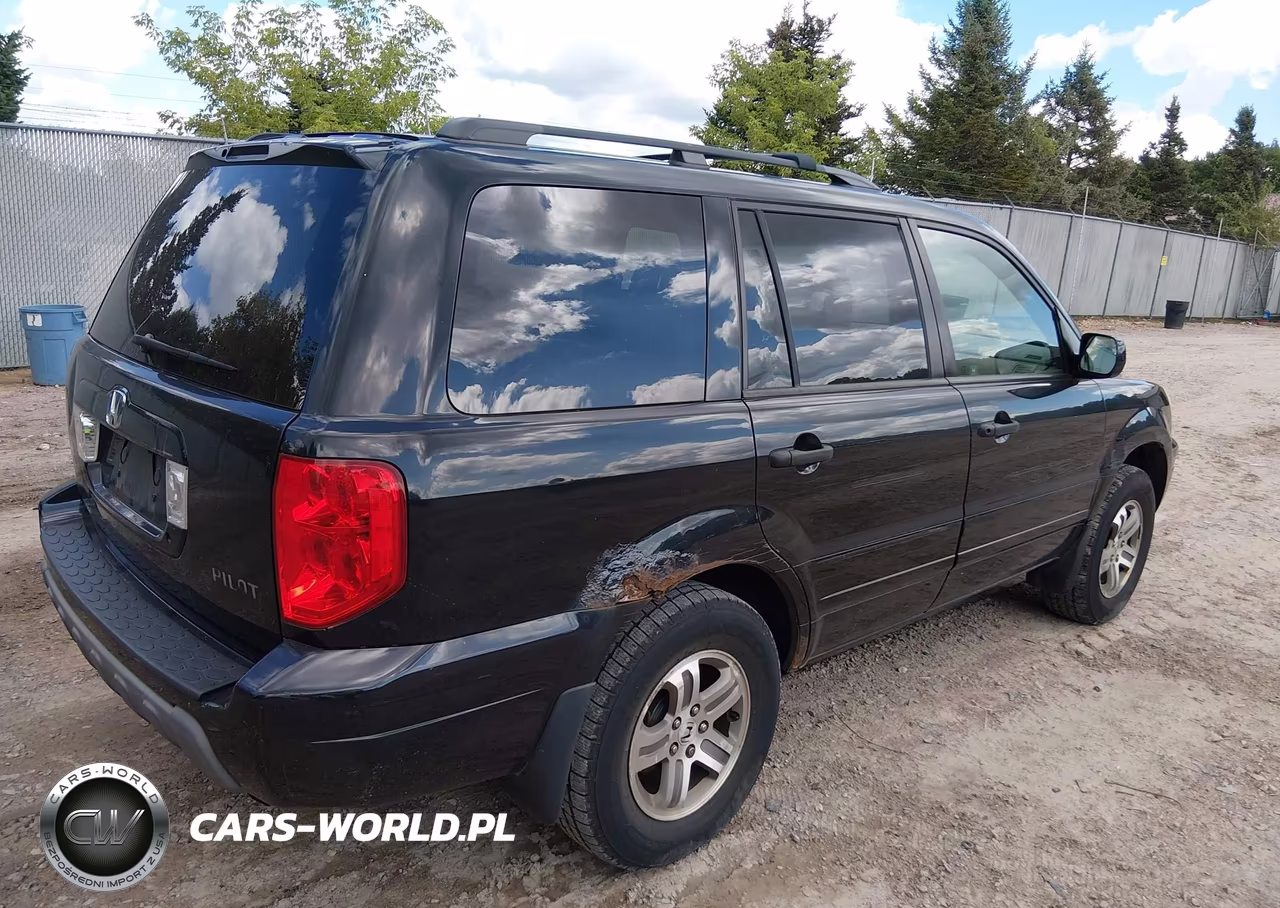 2004 Honda Pilot Ex-L VIN:2HKYF186X4H513961 - 4