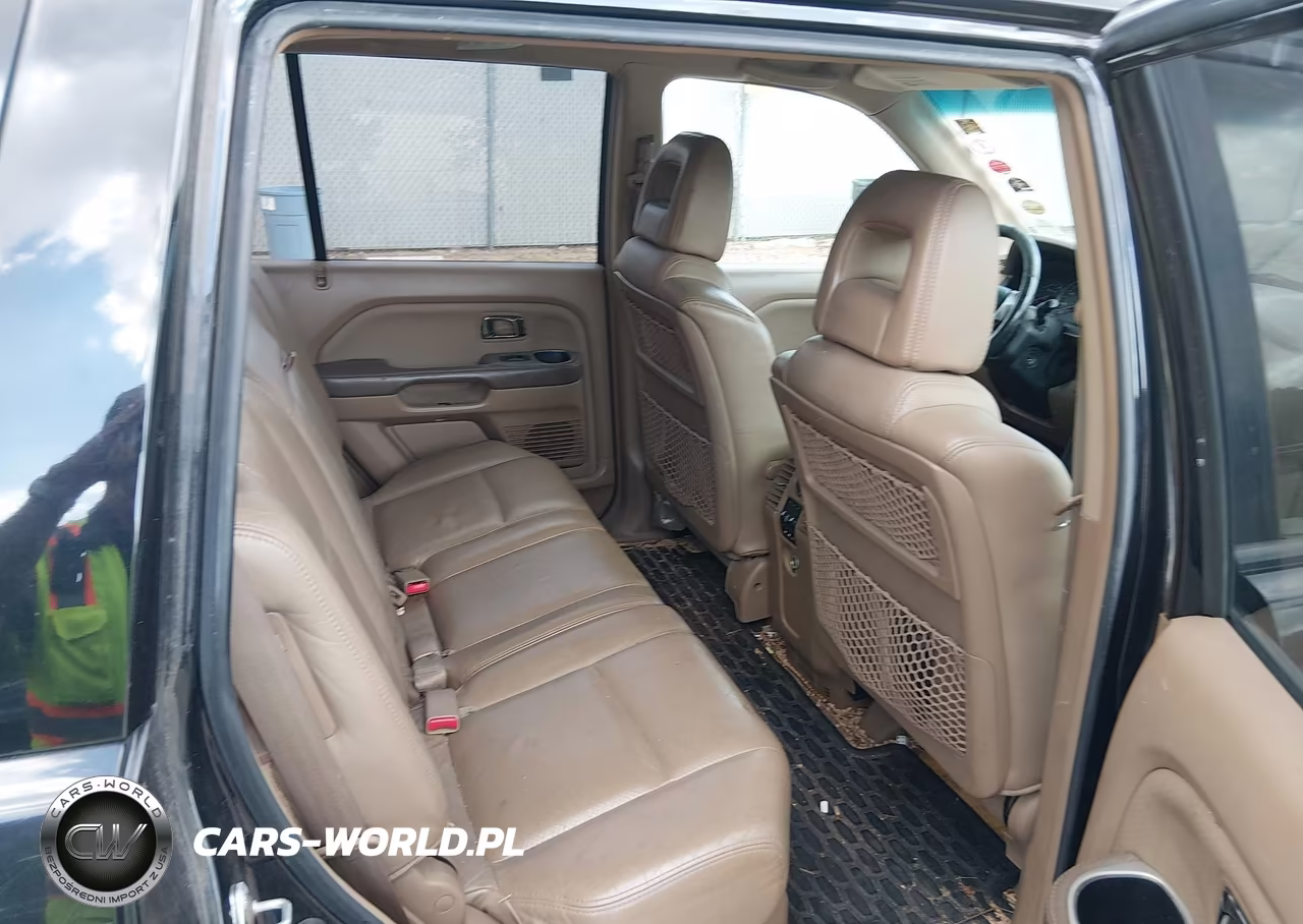 2004 Honda Pilot Ex-L VIN:2HKYF186X4H513961 - 8