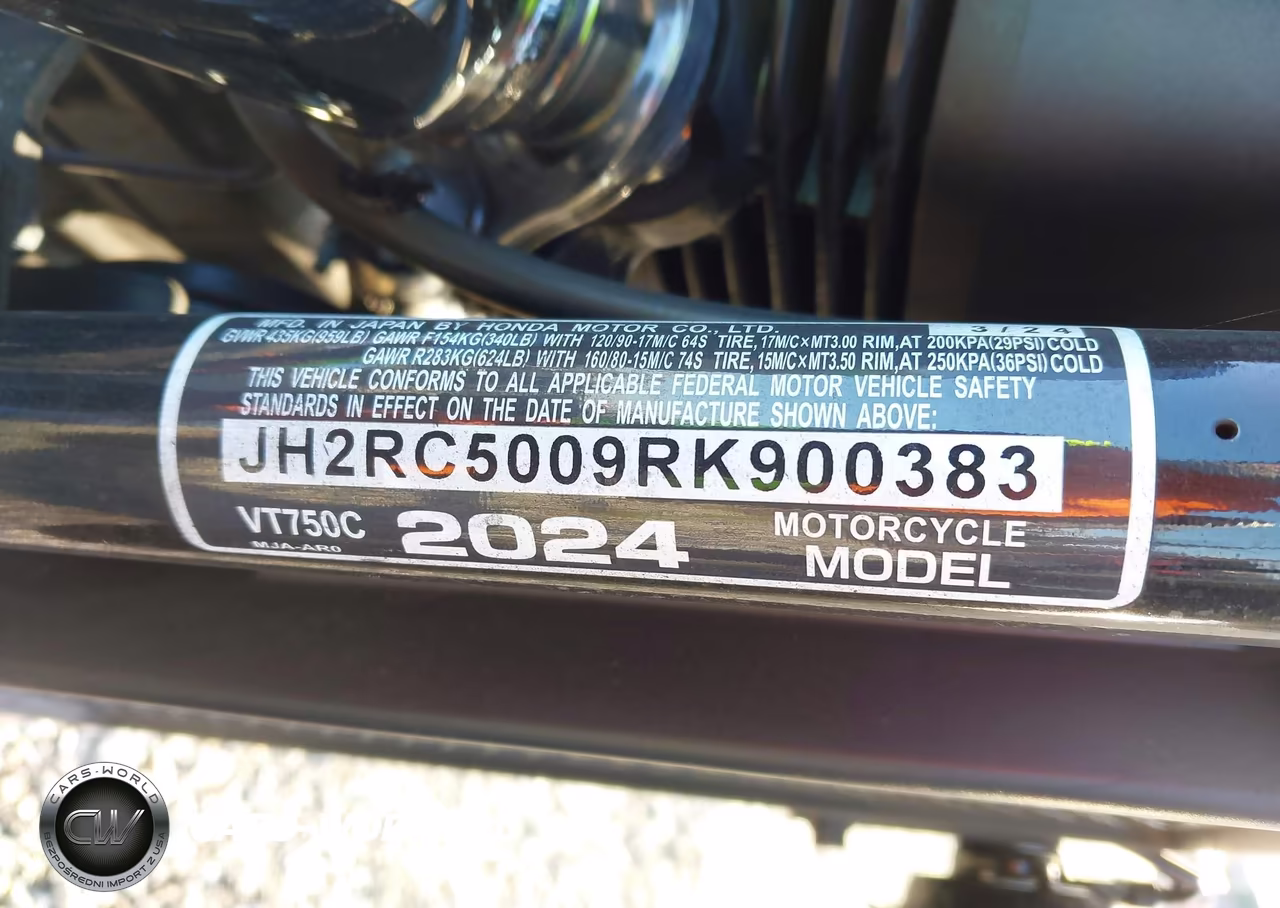 2024 Honda Vt750 C VIN:JH2RC5009RK900383 - 10