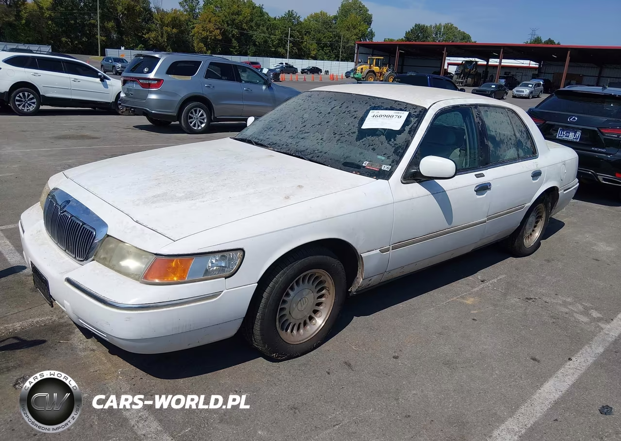 2000 Mercury Grand Marquis Ls VIN:2MEFM75W3YX719064 - 2