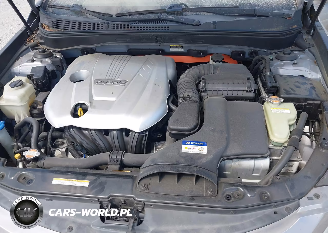 2011 Hyundai Sonata Hybrid VIN:KMHEC4A42BA000922 - 10