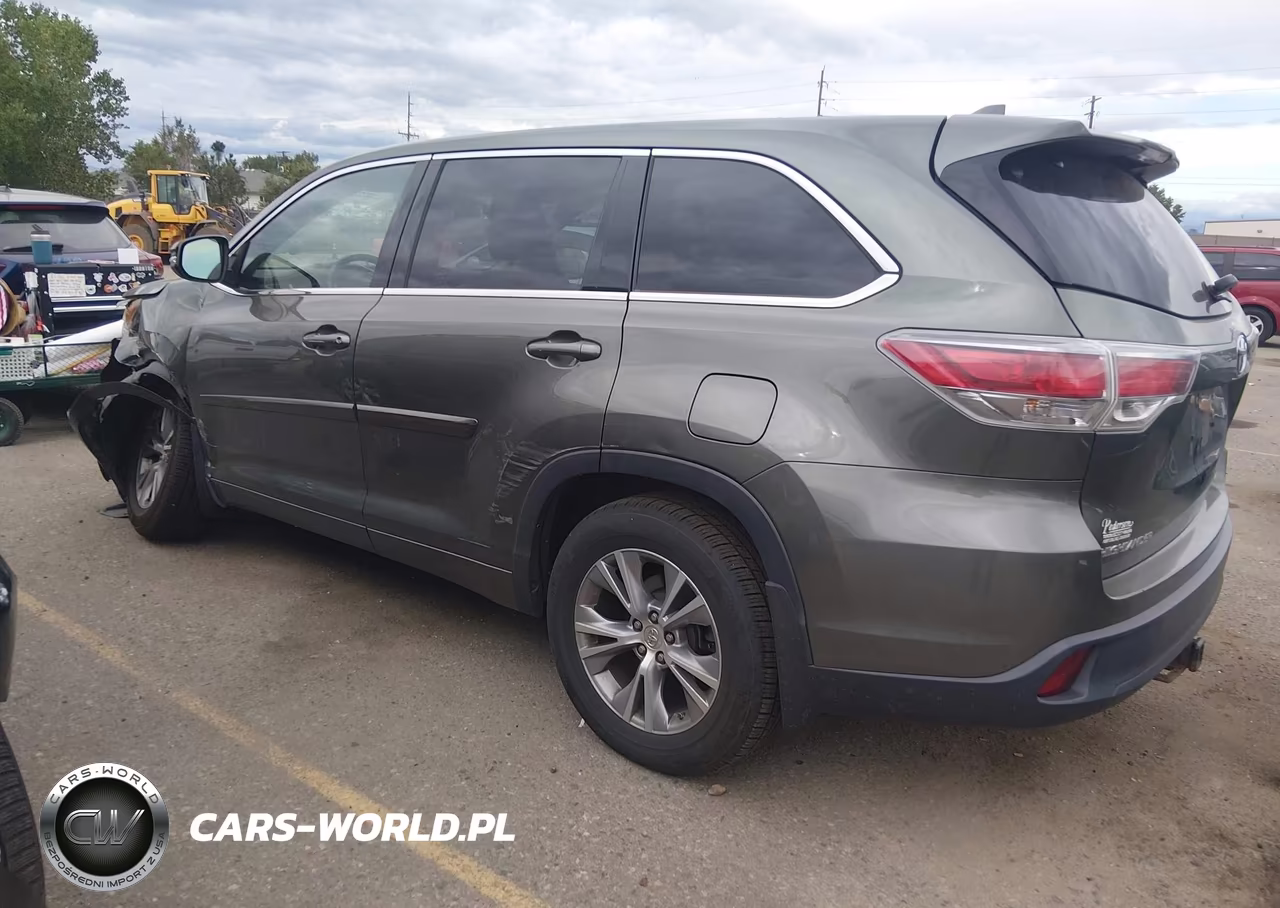 2015 Toyota Highlander Le Plus V6 VIN:5TDBKRFH6FS092077 - 3