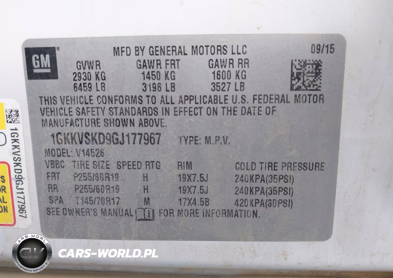2016 GMC Acadia Slt-2 VIN:1GKKVSKD9GJ177967 - 9