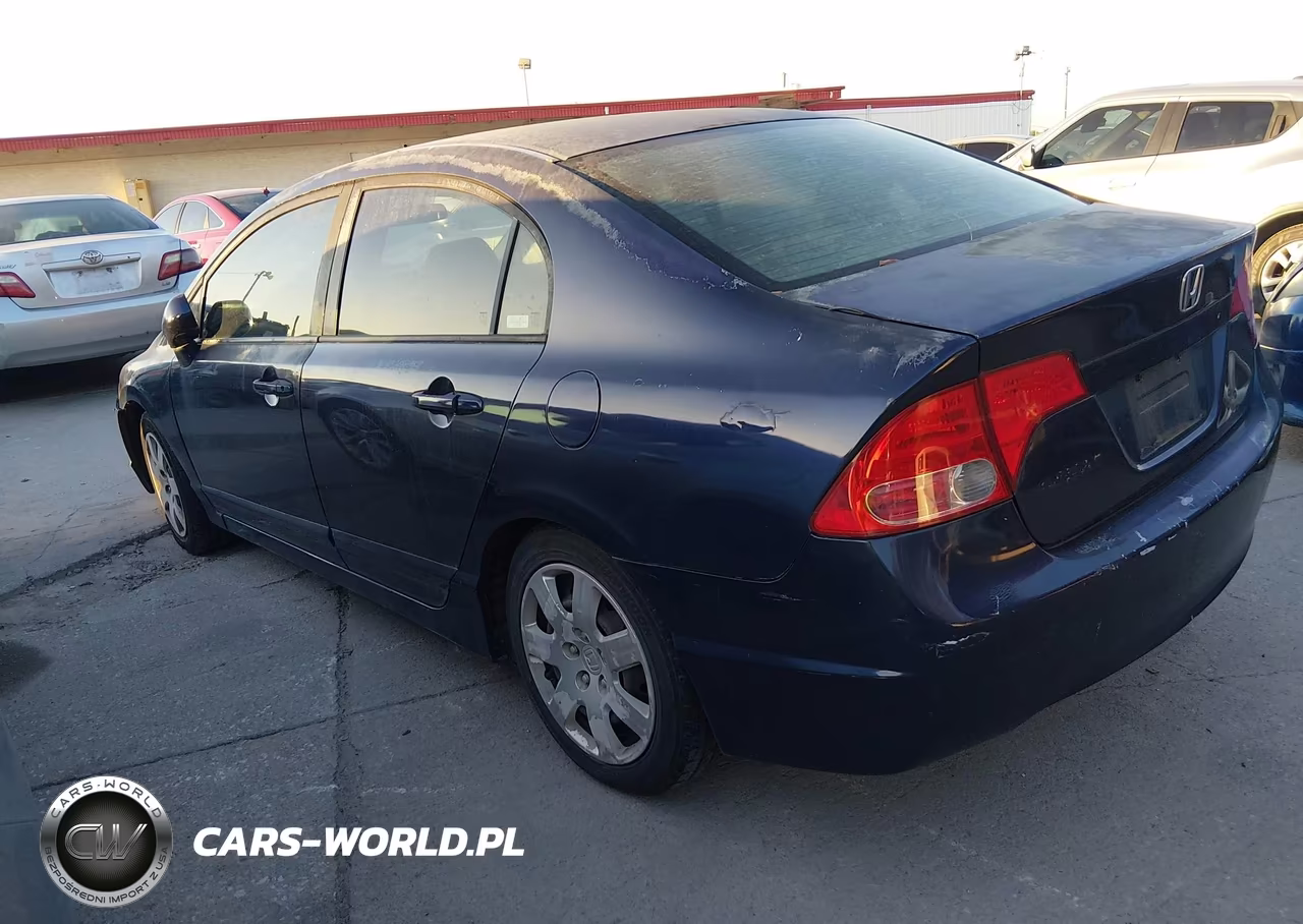 2007 Honda Civic Lx VIN:JHMFA165X7S002609 - 3