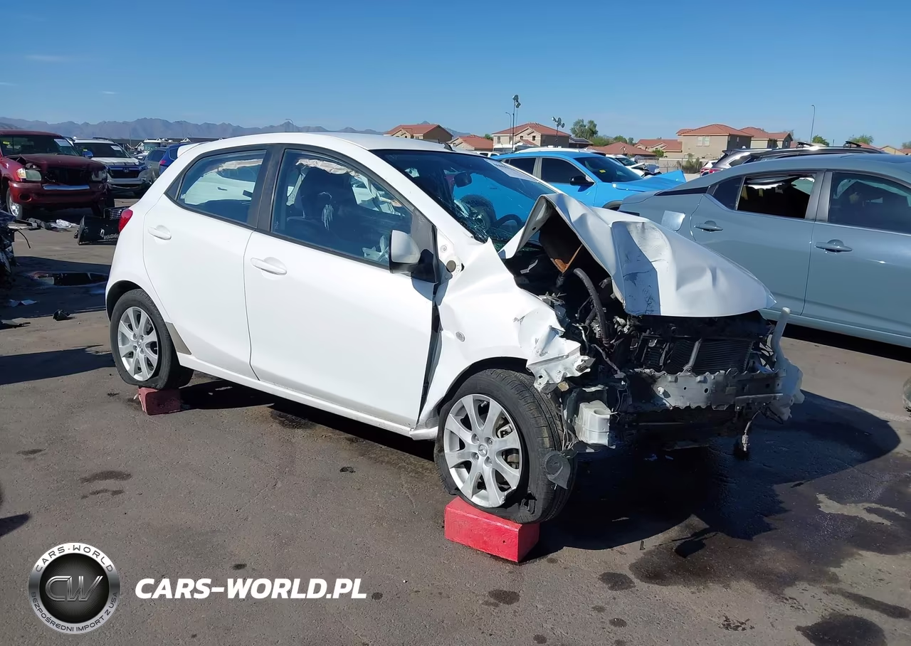 2012 Mazda Mazda2 Touring VIN:JM1DE1LY9C0136917 - 1
