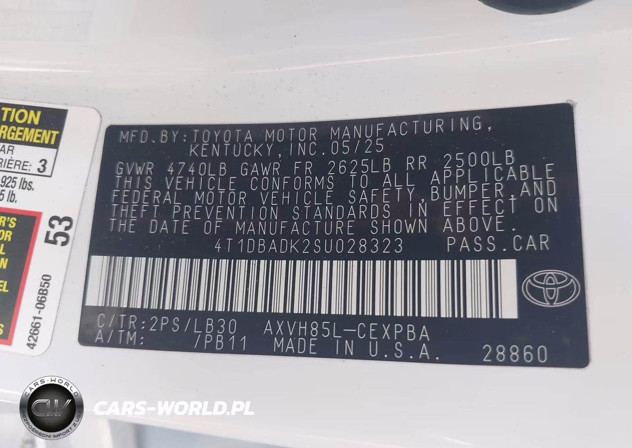 2025 Toyota Camry Xse VIN:4T1DBADK2SU028323 - 9