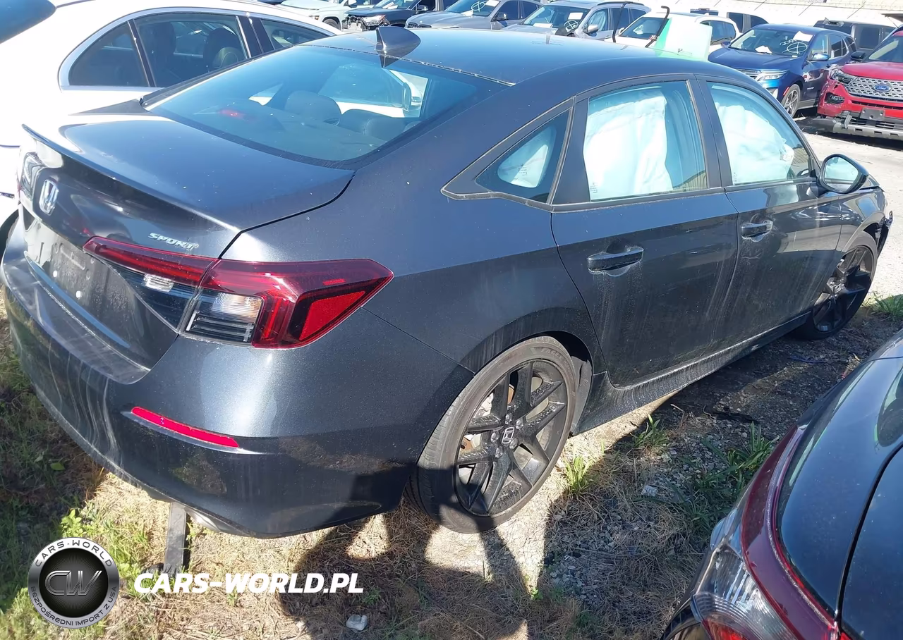 2025 Honda Civic Sport VIN:2HGFE2F53SH520896 - 4