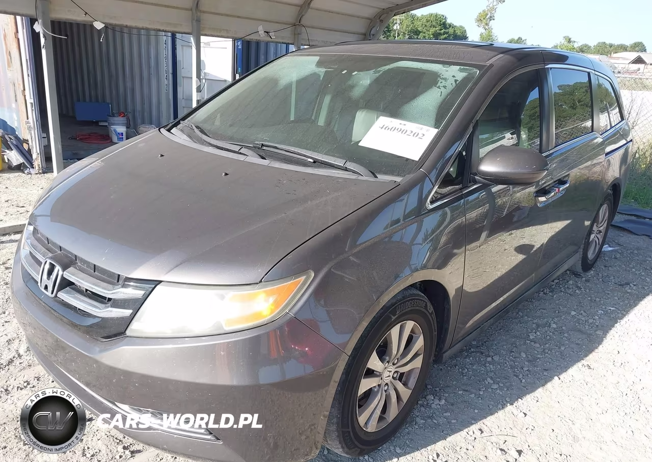 2014 Honda Odyssey Ex-L VIN:5FNRL5H65EB093868 - 2