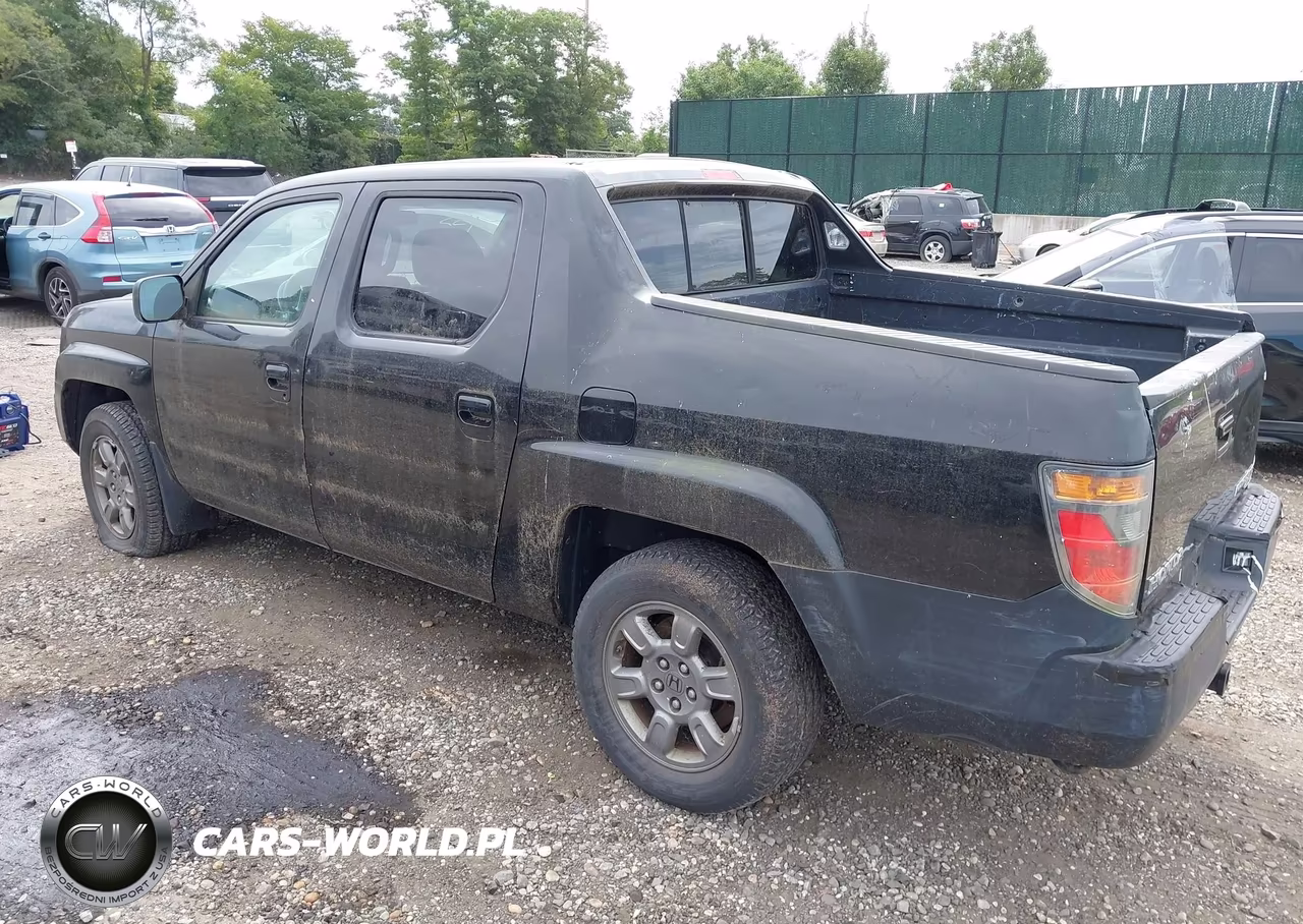 2008 Honda Ridgeline Rtx VIN:2HJYK16308H511067 - 3