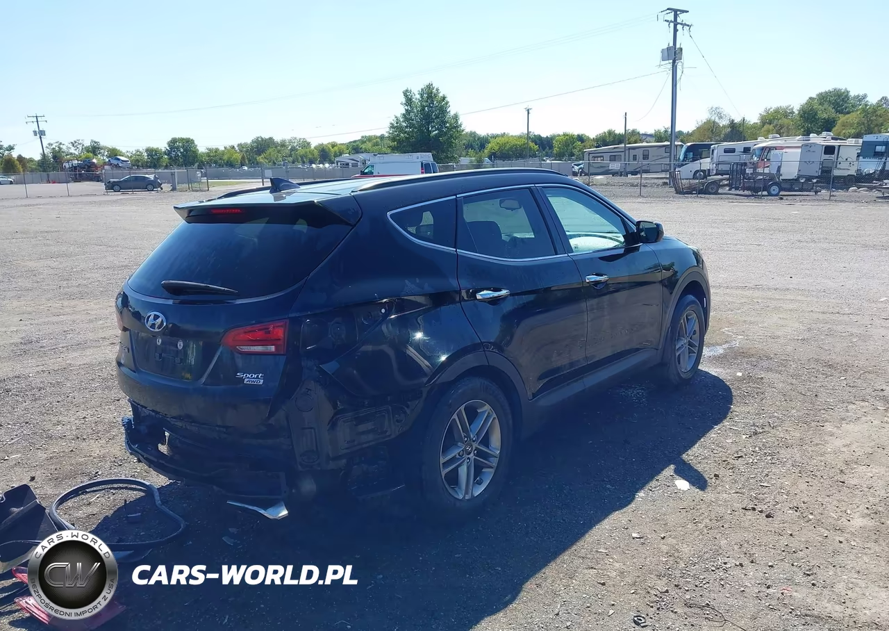 2017 Hyundai Santa Fe Sport 2.4L VIN:5NMZUDLB1HH005171 - 4