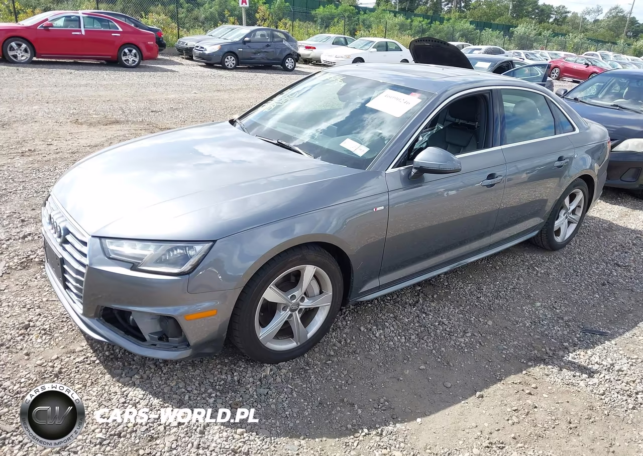 2019 Audi A4 45 Premium VIN:WAUDNAF46KA023554 - 2