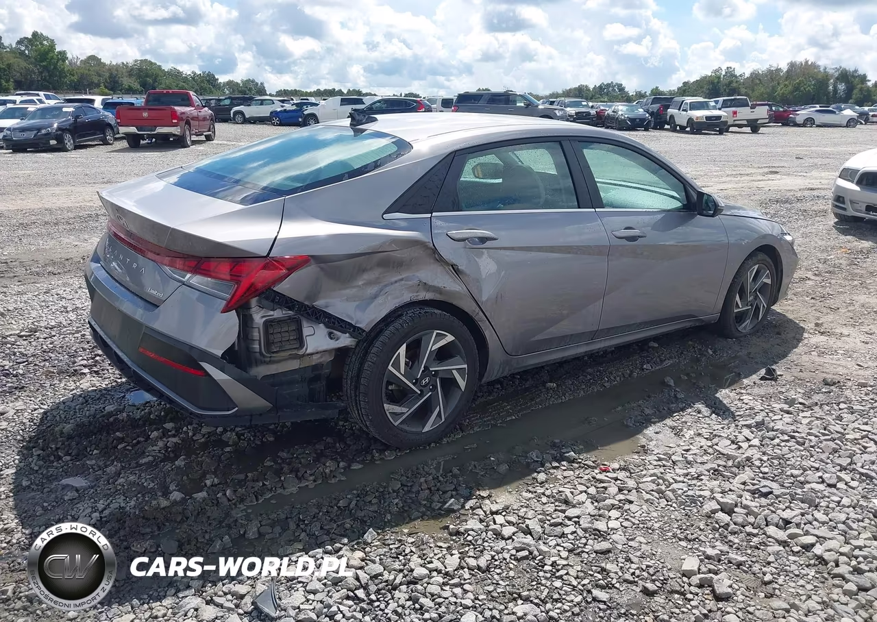 2025 Hyundai Elantra Limited VIN:KMHLP4DG7SU908430 - 4