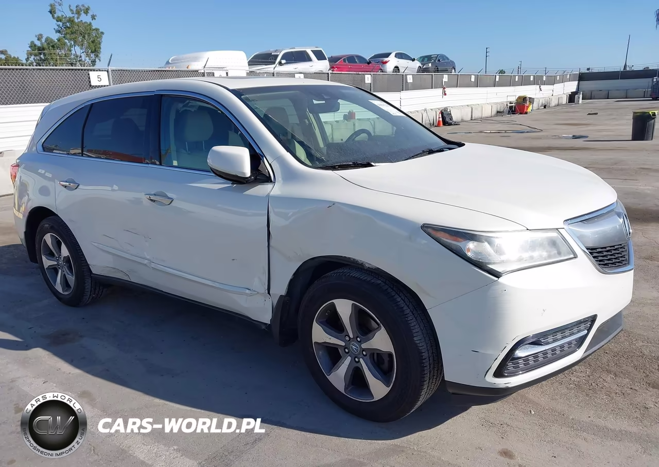 2016 Acura Mdx Acurawatch Plus Package