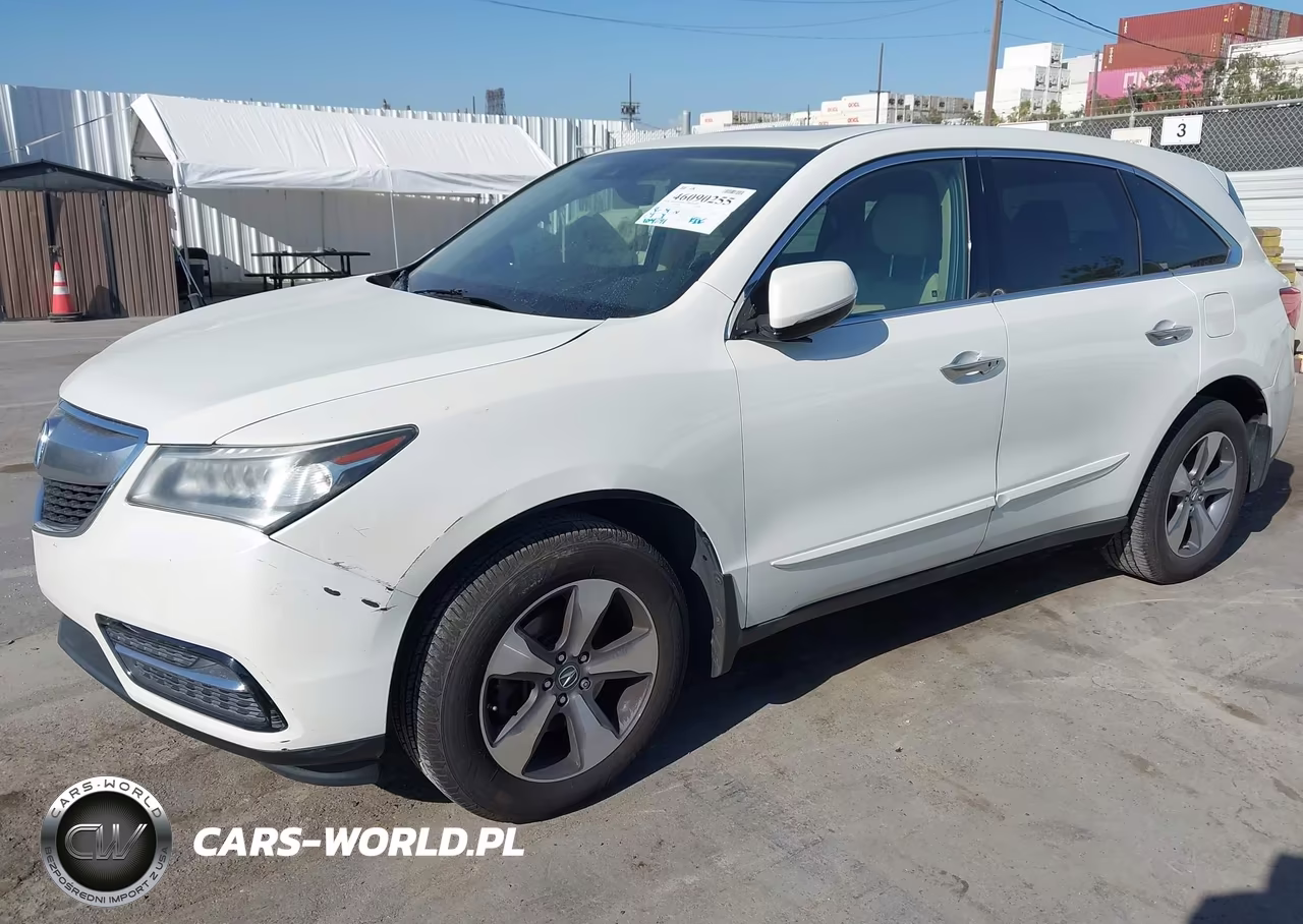 2016 Acura Mdx Acurawatch Plus Package VIN:5FRYD3H28GB005889 - 2