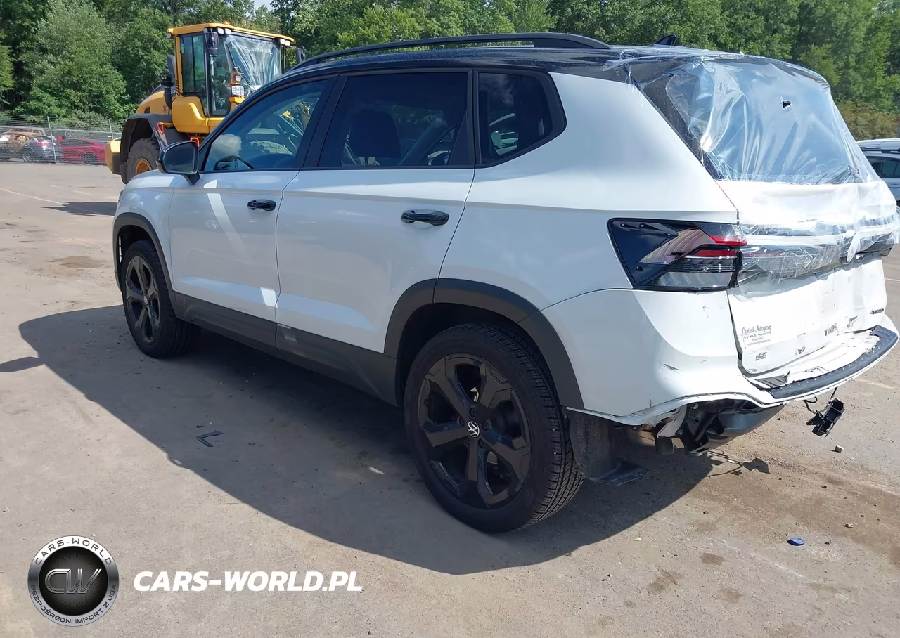 2025 Volkswagen Taos 1.5T Se Black VIN:3VV2C7B21SM004082 - 3