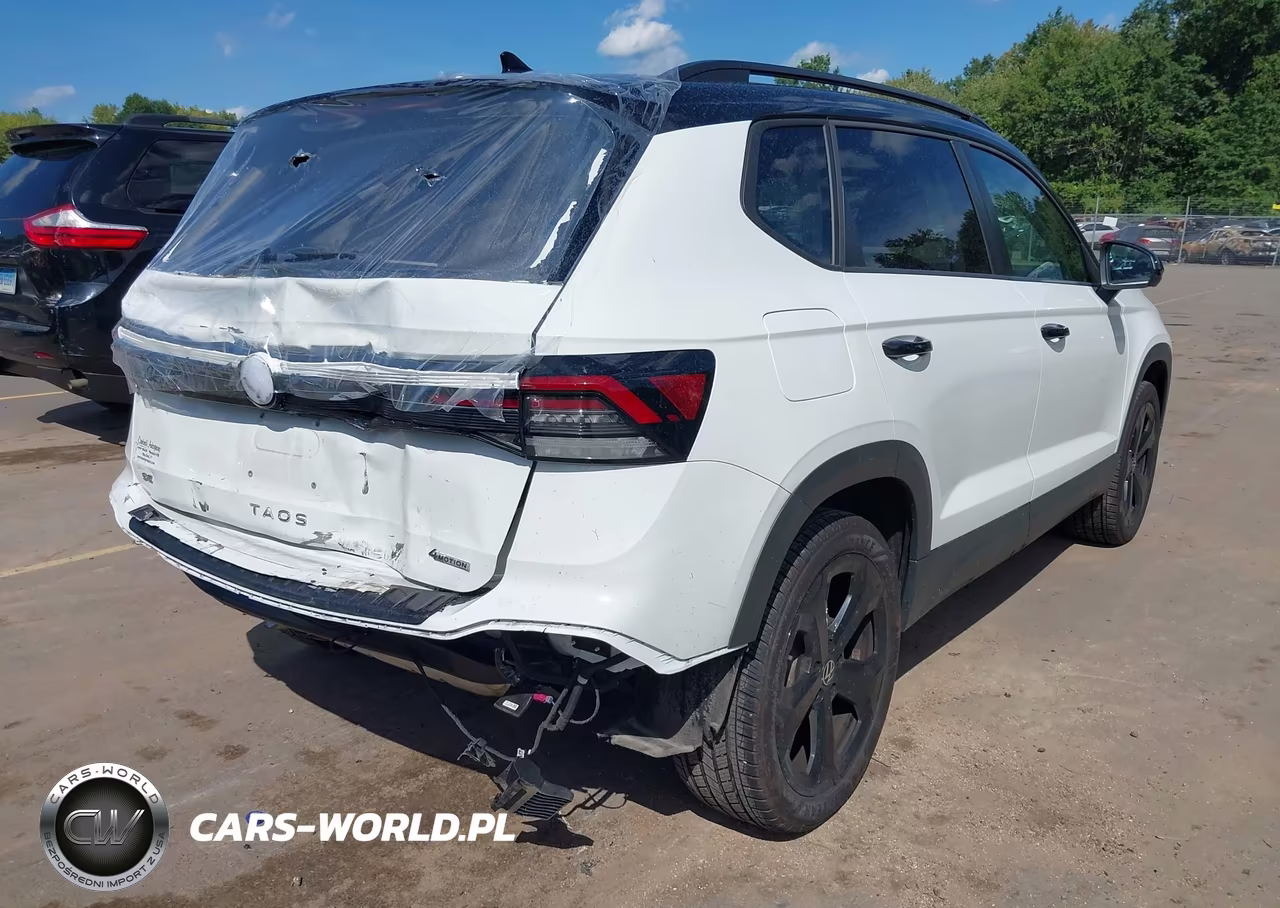 2025 Volkswagen Taos 1.5T Se Black VIN:3VV2C7B21SM004082 - 4