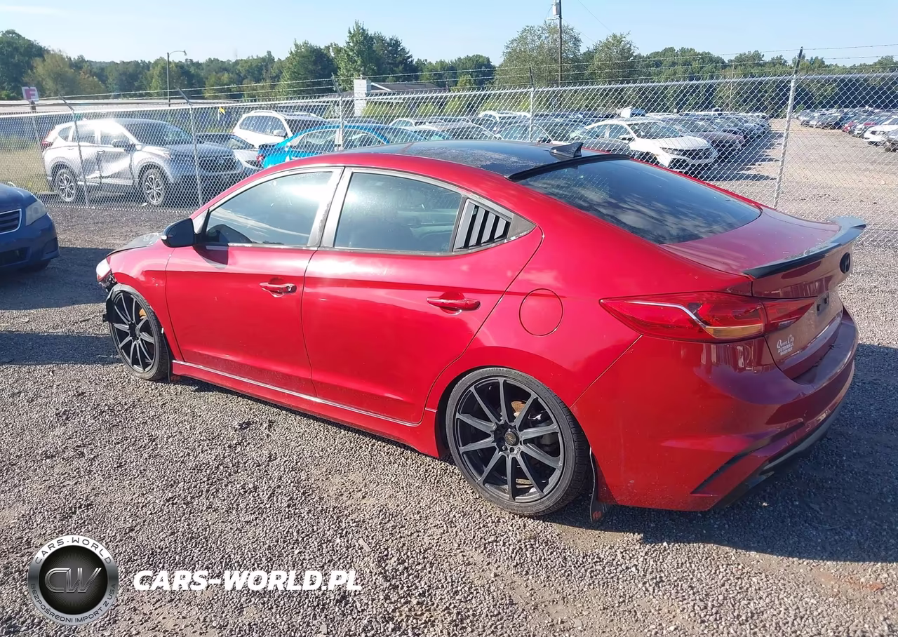 2017 Hyundai Elantra Sport VIN:KMHD04LB1HU341140 - 3