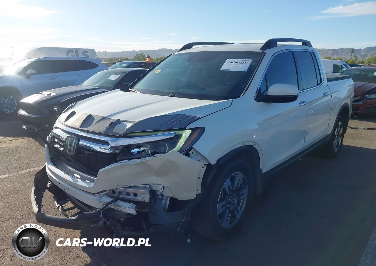 2019 Honda Ridgeline Rtl-E VIN:5FPYK3F73KB002940 - 2