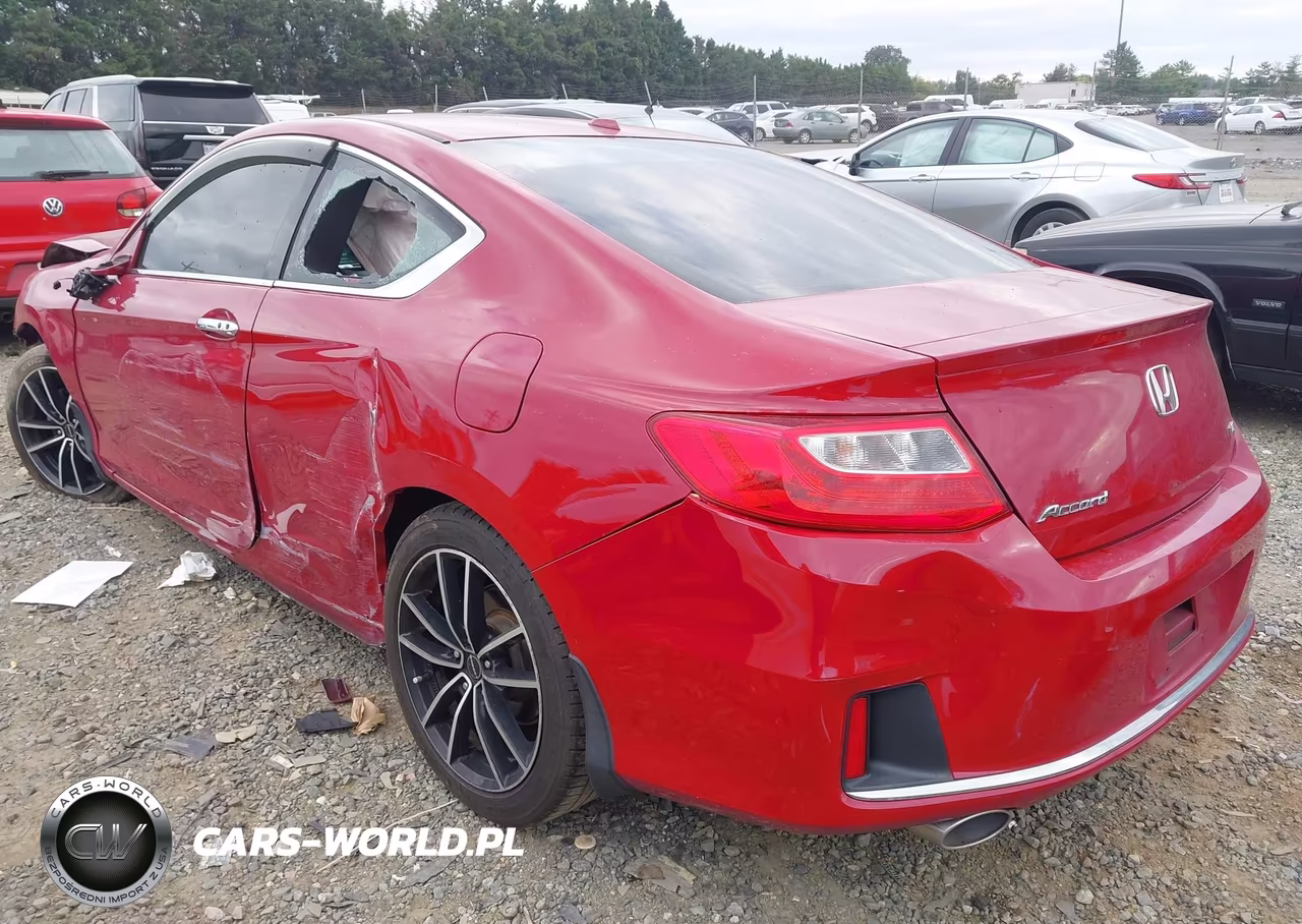 2014 Honda Accord Ex-L V-6 VIN:1HGCT2B8XEA005910 - 3