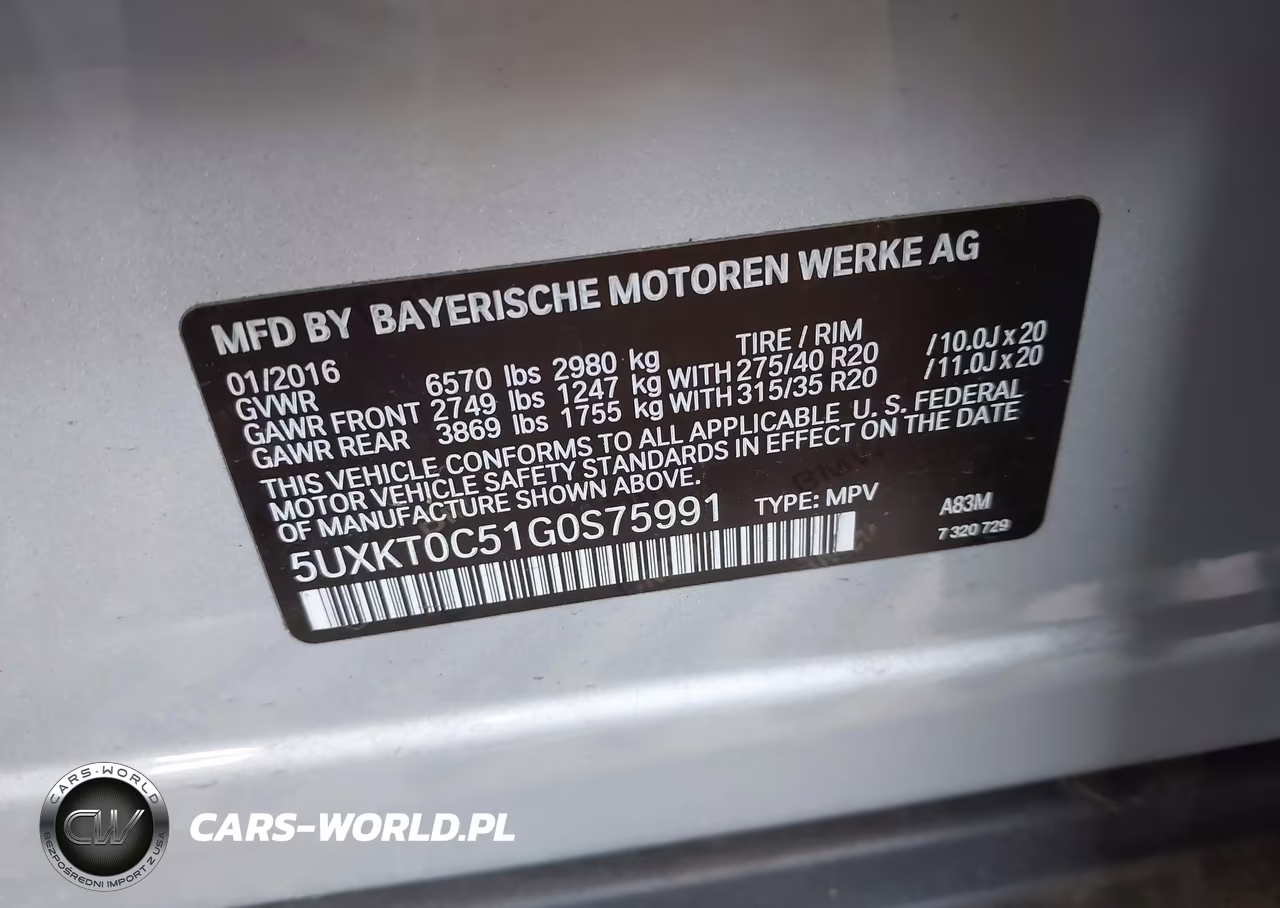 2016 BMW X5 Edrive xDrive40E VIN:5UXKT0C51G0S75991 - 9