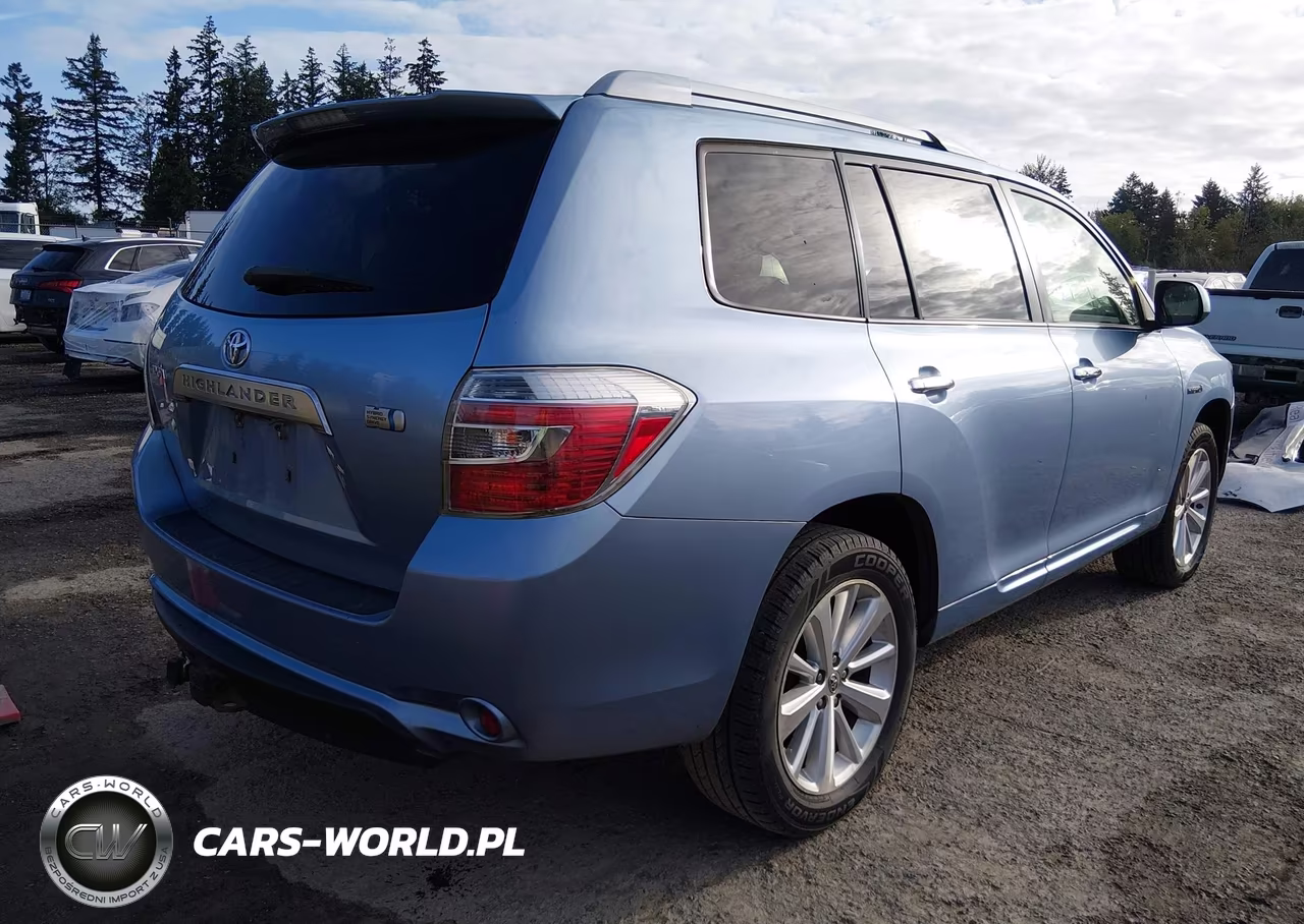 2008 Toyota Highlander Hybrid VIN:JTEEW41A182014665 - 4