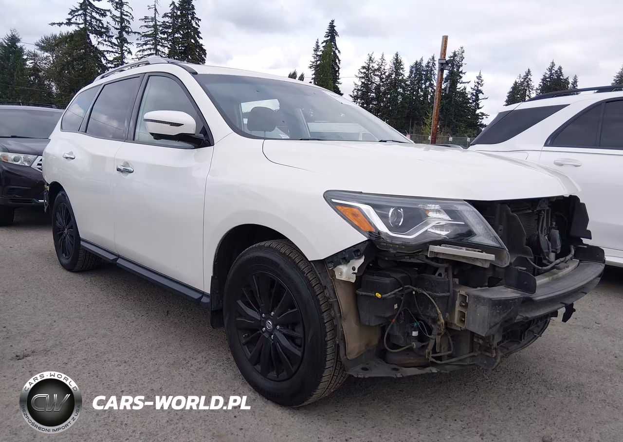 2018 Nissan Pathfinder Platinum-S-Sl-Sv VIN:5N1DR2MM6JC644825 - 1