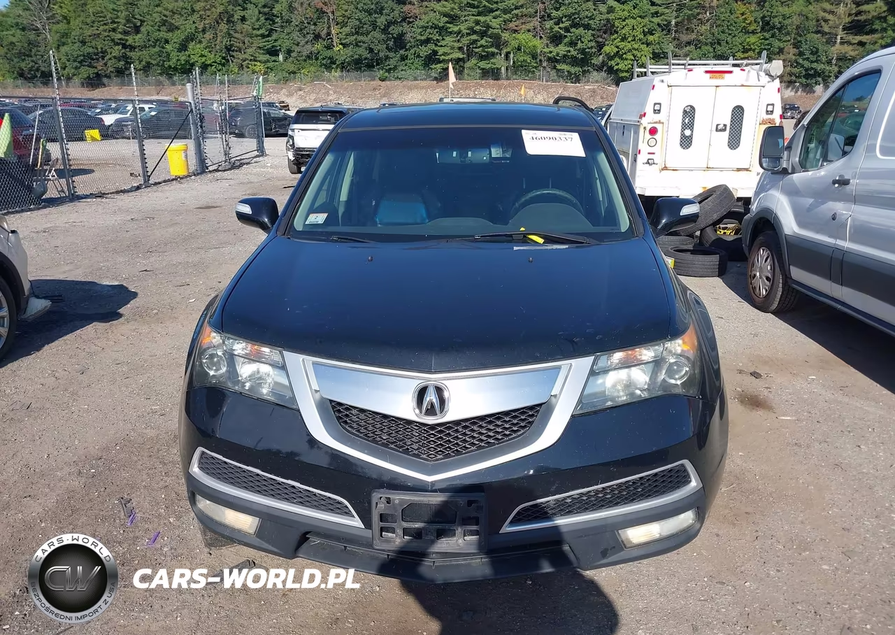 2011 Acura Mdx VIN:2HNYD2H25BH535598 - 12