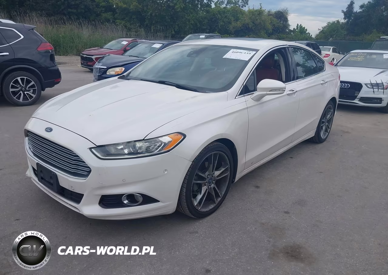 2014 Ford Fusion Titanium VIN:3FA6P0K98ER224745 - 2