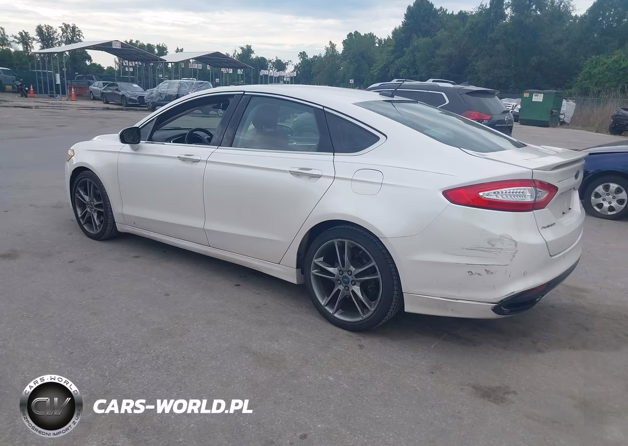 2014 Ford Fusion Titanium VIN:3FA6P0K98ER224745 - 3