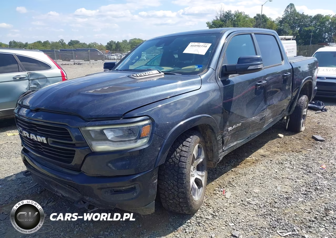2019 Ram 1500 Laramie 4X4 5'7 Box VIN:1C6SRFJT0KN813023 - 2