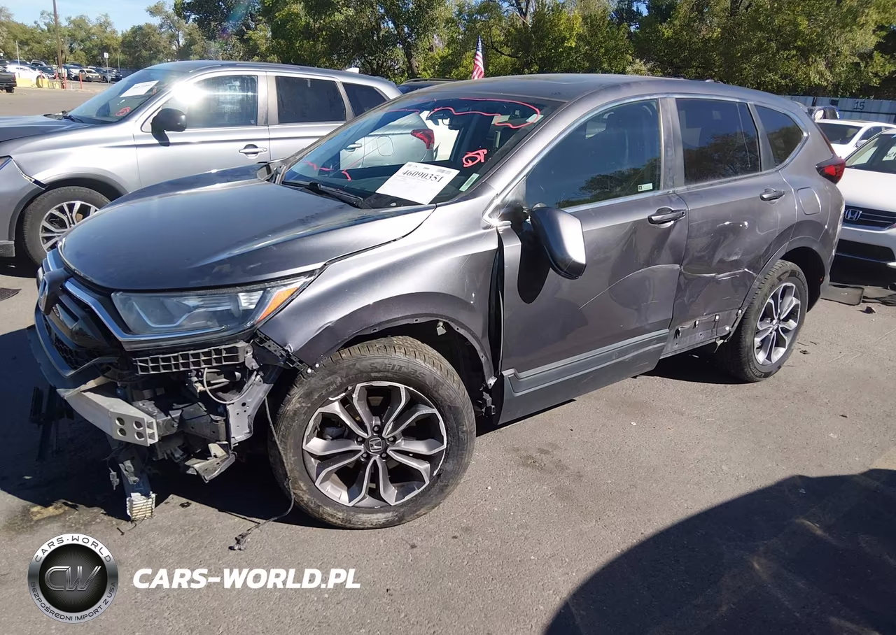 2021 Honda Cr-V Awd Ex-L VIN:2HKRW2H86MH680863 - 2