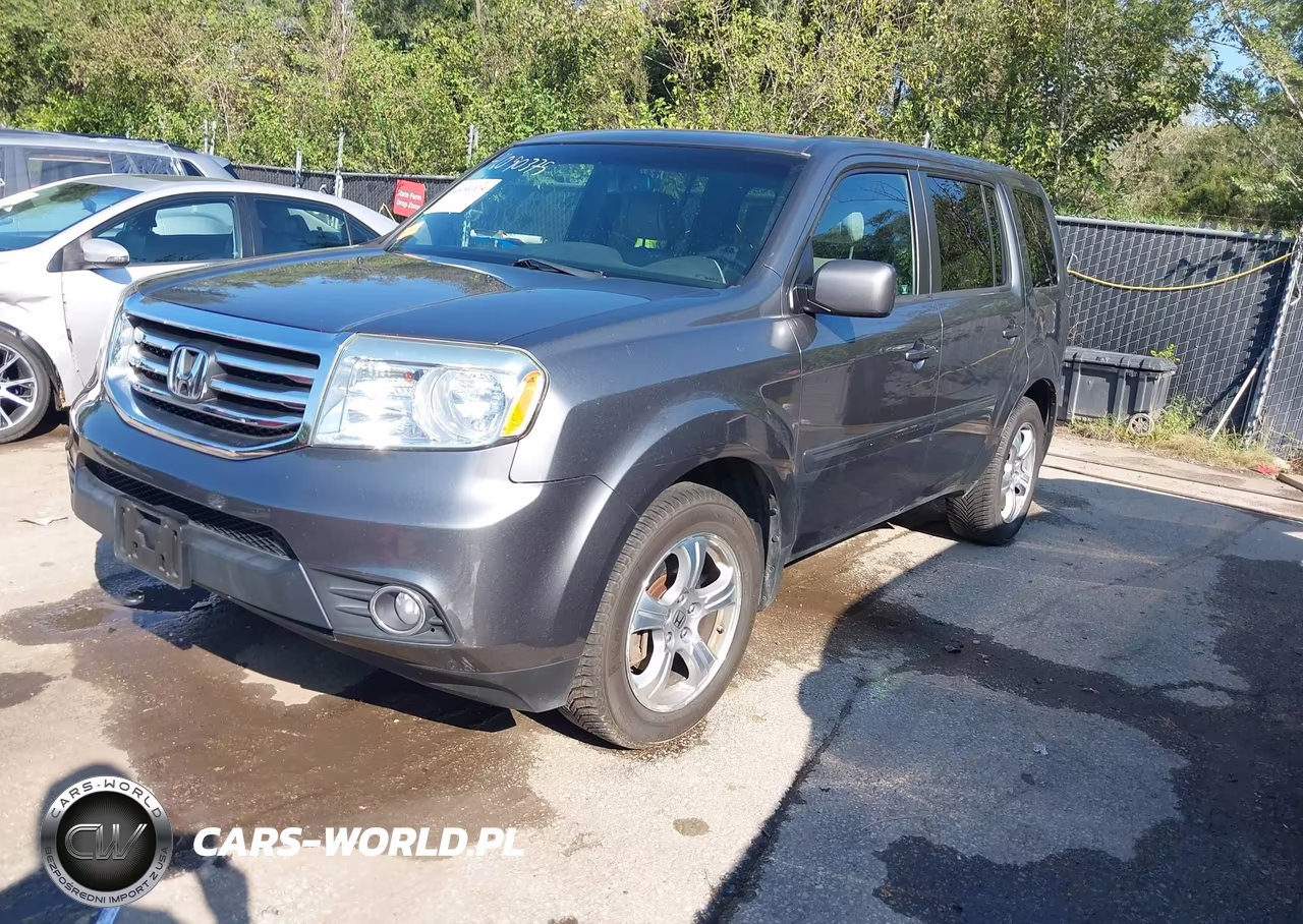 2012 Honda Pilot Ex-L VIN:5FNYF3H51CB030519 - 2