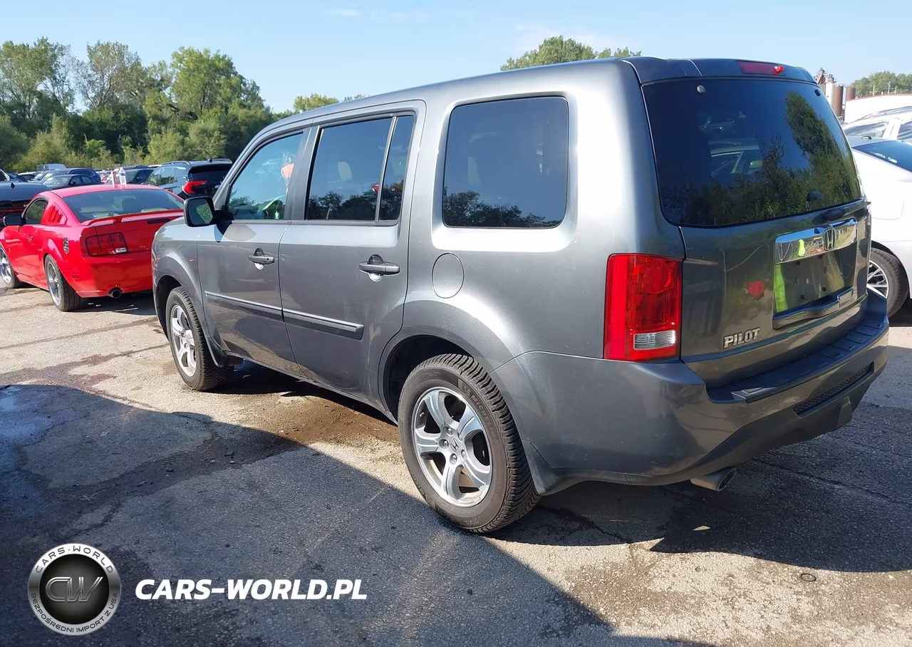 2012 Honda Pilot Ex-L VIN:5FNYF3H51CB030519 - 3