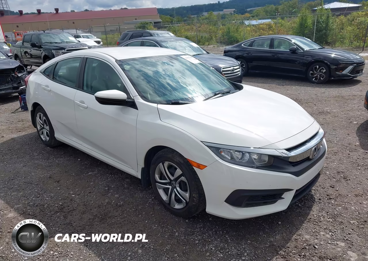 2018 Honda Civic Lx VIN:2HGFC2F53JH543096 - 1