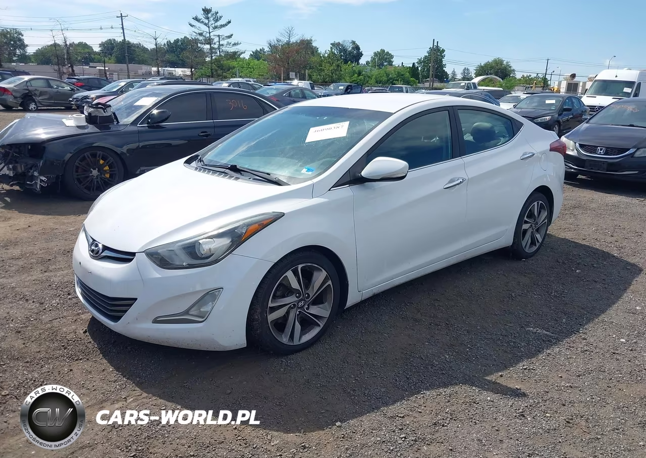 2016 Hyundai Elantra Limited VIN:5NPDH4AE2GH669007 - 2