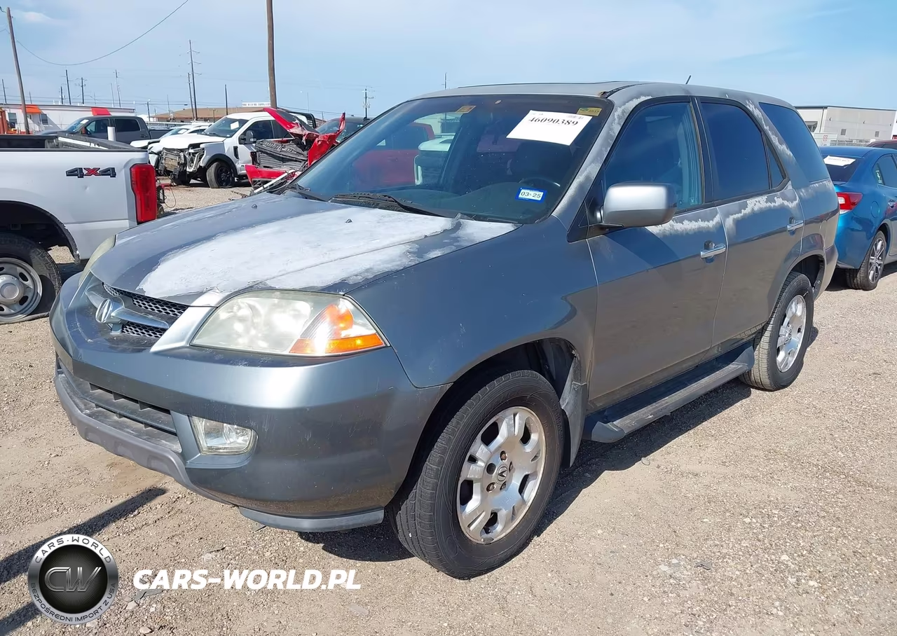 2002 Acura Mdx VIN:2HNYD184X2H511874 - 2