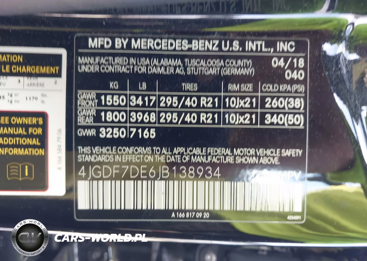 2018 Mercedes-Benz Gls 550 4Matic VIN:4JGDF7DE6JB138934 - 9