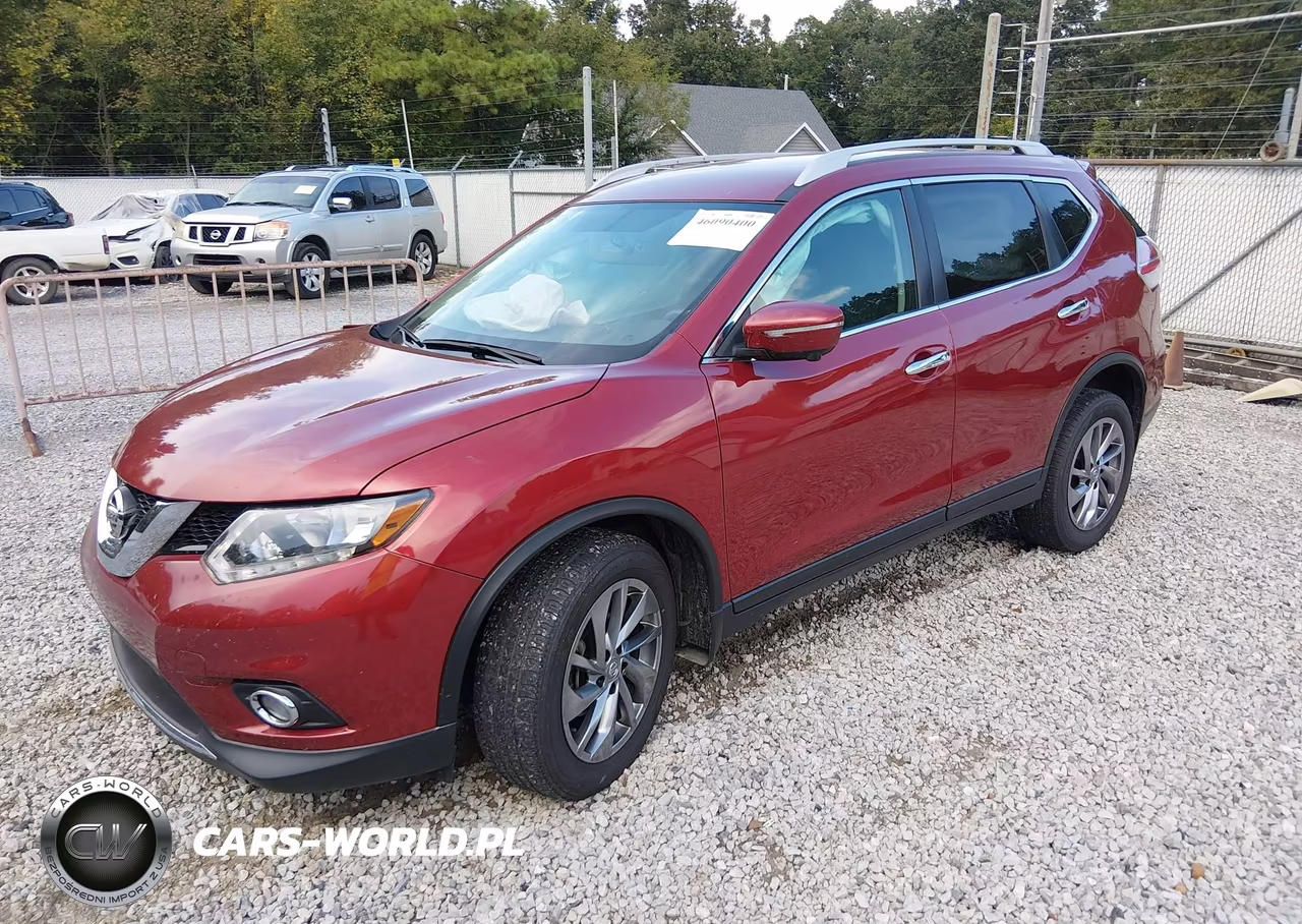 2015 Nissan Rogue Sl VIN:5N1AT2MV8FC874466 - 2