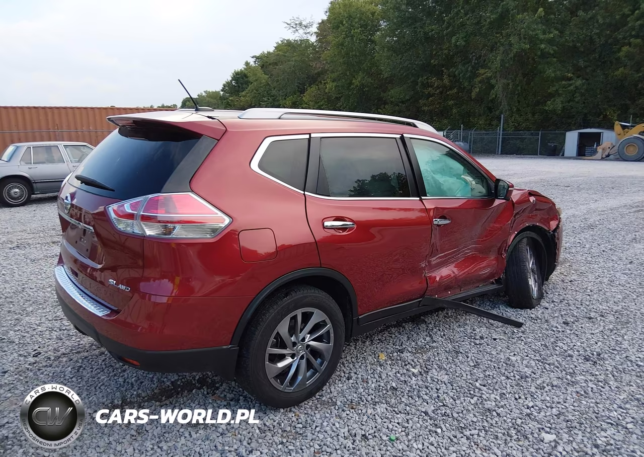 2015 Nissan Rogue Sl VIN:5N1AT2MV8FC874466 - 4
