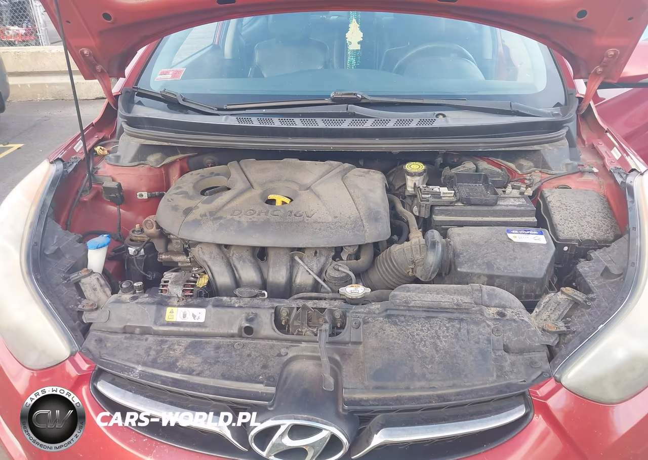 2013 Hyundai Elantra Limited VIN:KMHDH4AE2DU669148 - 10
