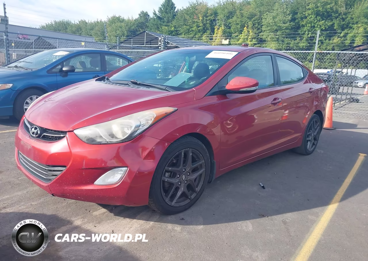 2013 Hyundai Elantra Limited VIN:KMHDH4AE2DU669148 - 2